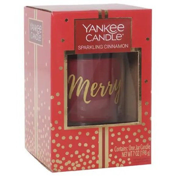 NEW Yankee Candle Sparkling Cinnamon scent candle - Picture 1 of 4